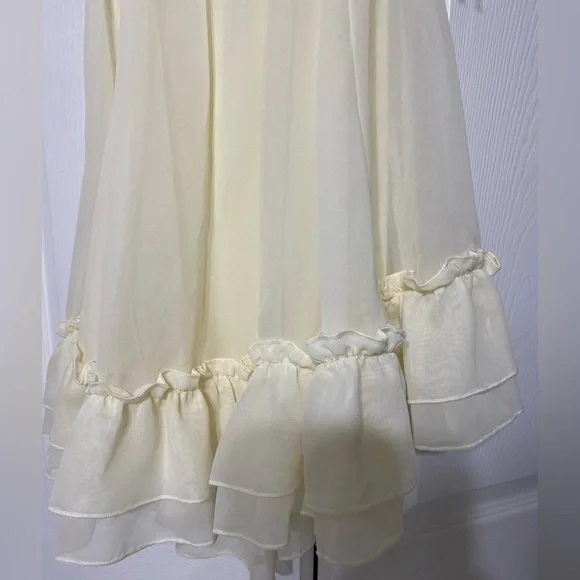 Lucy in the Sky Chiffon babydoll dress size XS - Picture 3 of 8